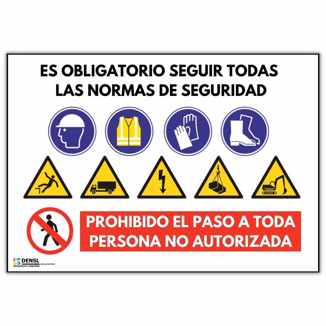 ¿Cuáles son los carteles de seguridad?