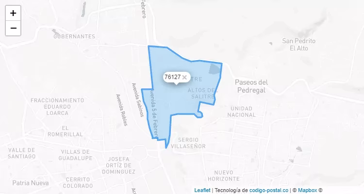 ¿Cuál es el código postal de Savio?