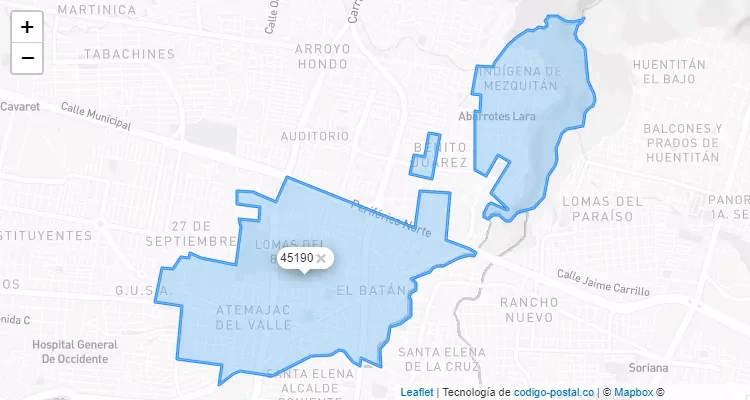 ¿Cuál es el código postal de Mar del Plata, Batan?