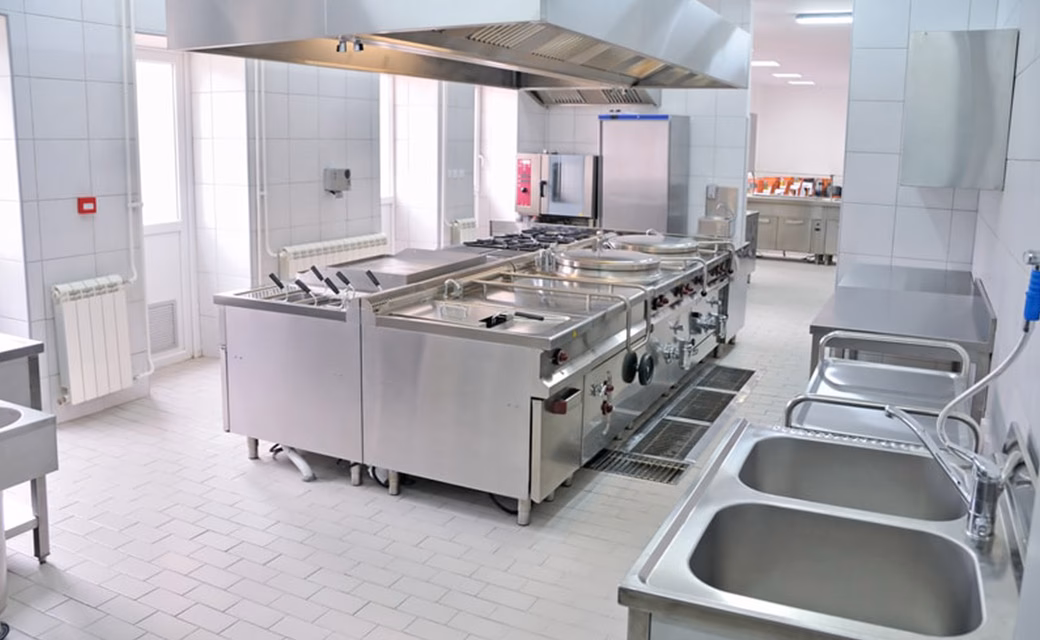¿Qué se necesita para armar una cocina industrial?