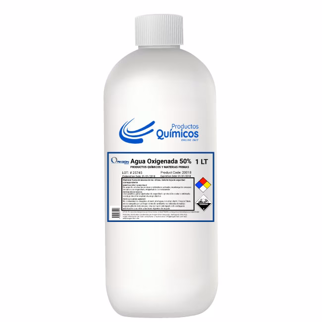 ¿Cómo se produce el agua oxigenada?