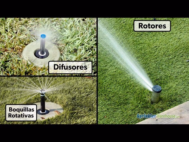 ¿Cómo se fabrican los aspersores?