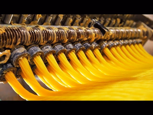 ¿Cuál es el proceso de elaboración de los fideos?