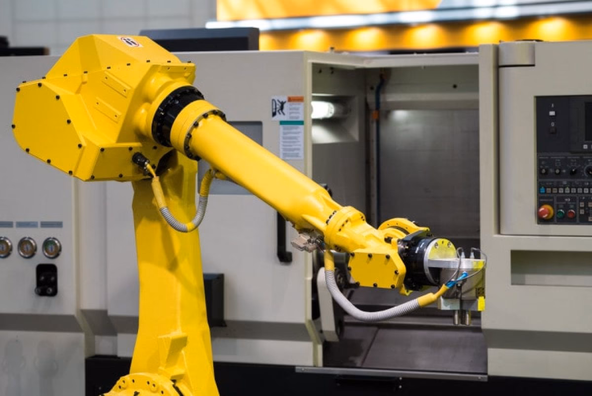 ¿Cuál es el proceso del robot industrial?