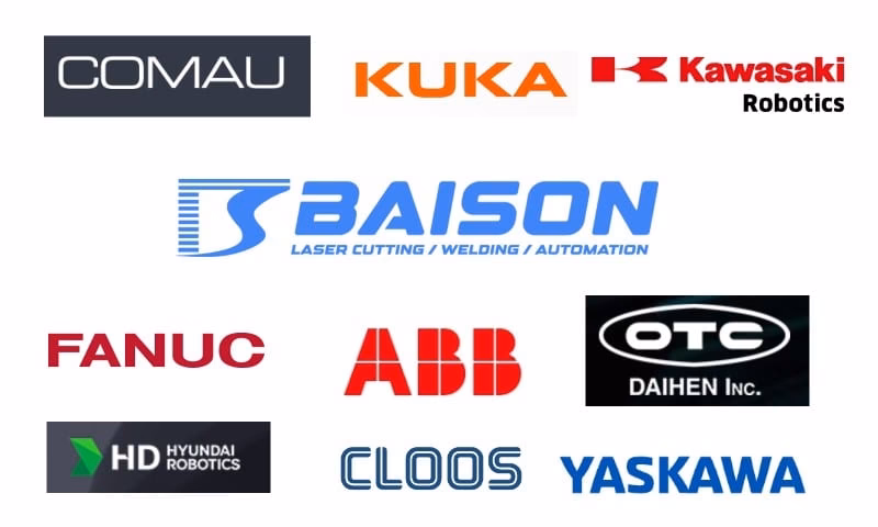 ¿Cuáles son los robots industriales más utilizados?