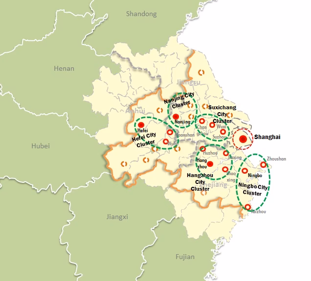 ¿Cuáles son las principales zonas industriales de China?