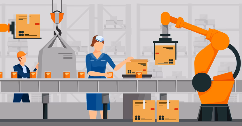 ¿Cuáles son los tipos de máquinas industriales?