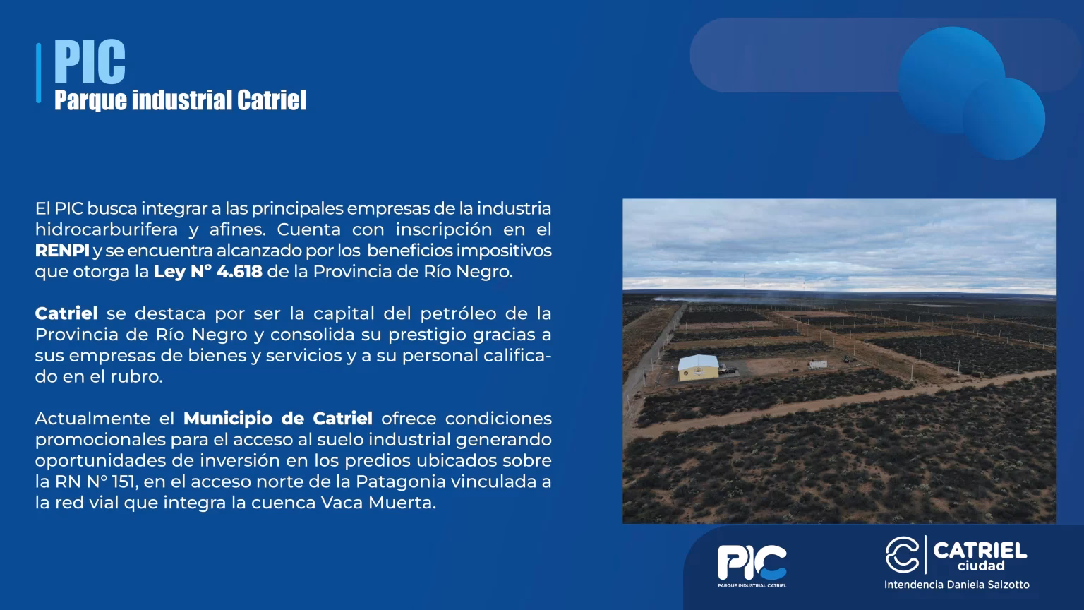 ¿Qué hay en Catriel?