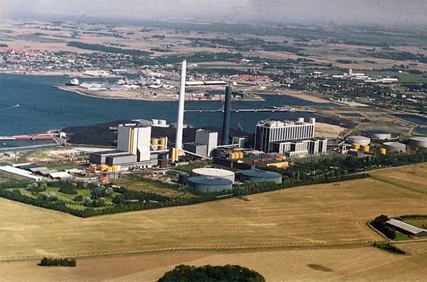 What is the Kalundborg Industrial Park in Denmark?