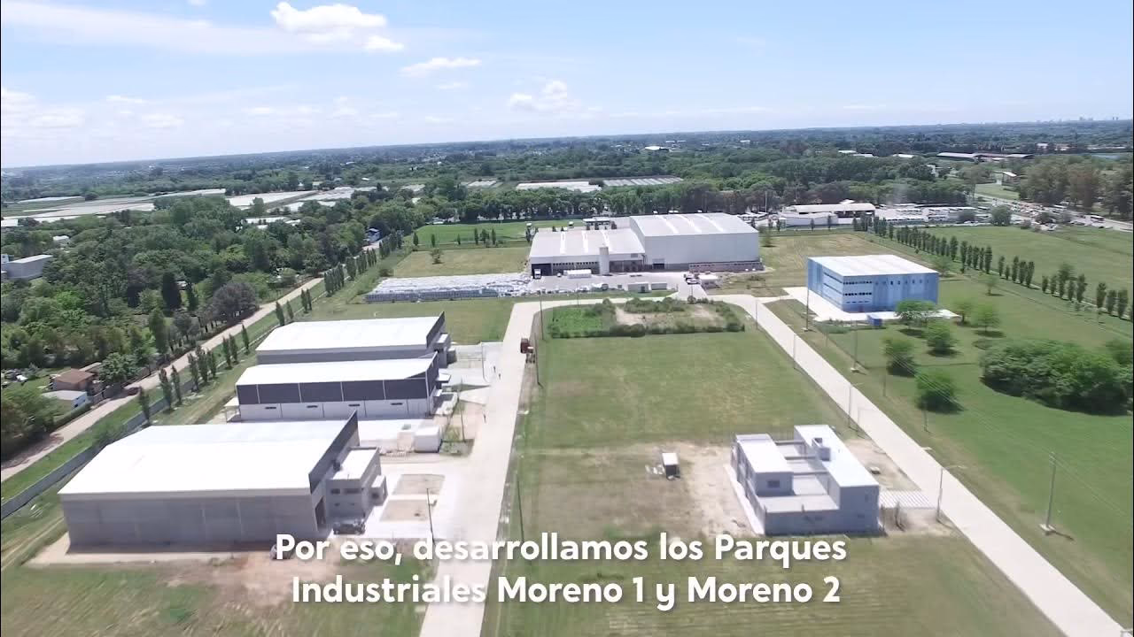 ¿Cuántos parques industriales hay en Moreno?