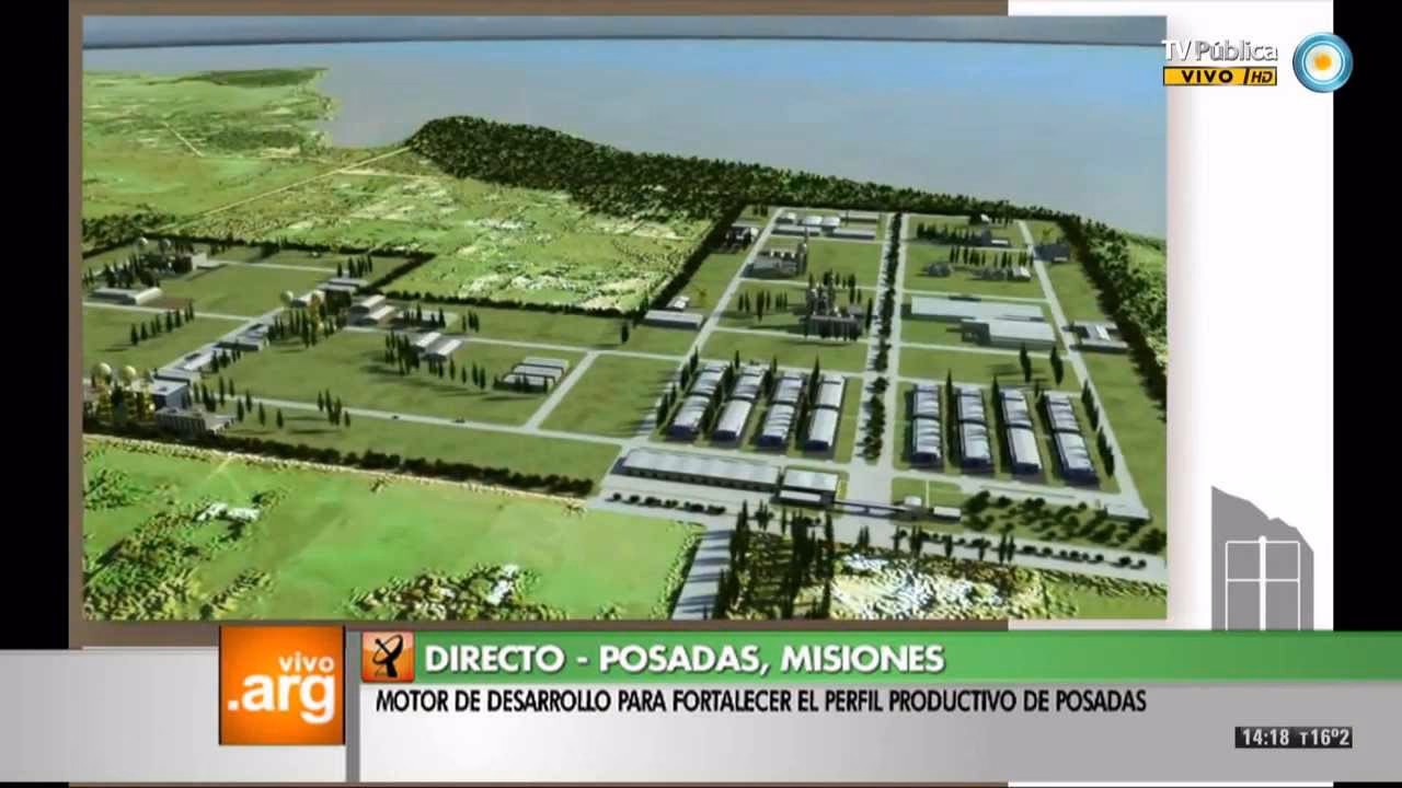 ¿Cómo se llama el parque que vino a Posadas, misiones?