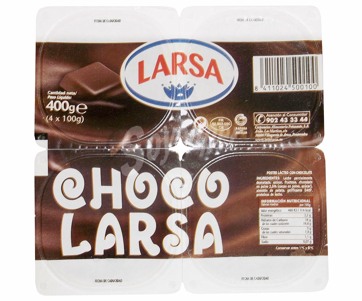 ¿Dónde se hacen los yogures Larsa?