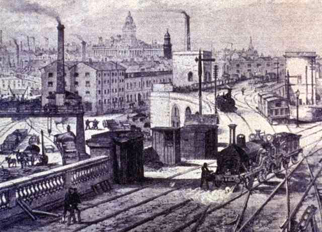 ¿Dónde tuvo lugar la Revolución Industrial en Estados Unidos?